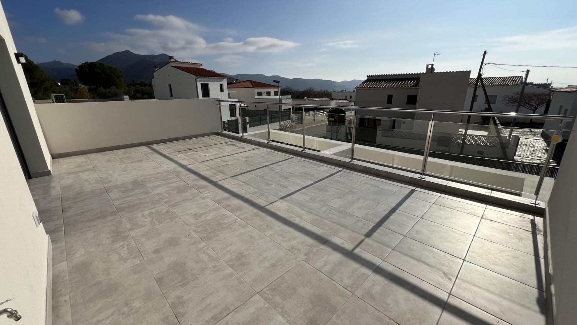 فيلا Casa Moderna Roses Con Piscina Y Jardin Mas Bosca, Roses Palau Saverdera المظهر الخارجي الصورة